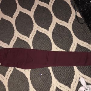 High waisted jegging